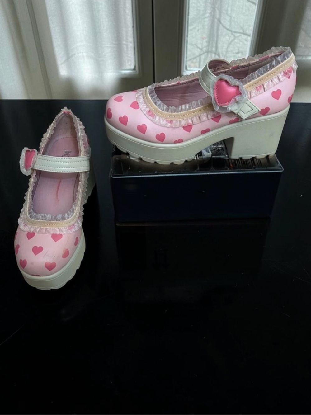 KOI x Melanie Martinez Sweetheart Maryjanes Pink Kawaii EU Size 37/4